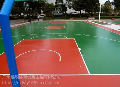 【丙烯酸篮球场地坪硅PU球场地坪室内外篮球场地坪施工 环保地坪漆】价格_厂家 - 中国供应商